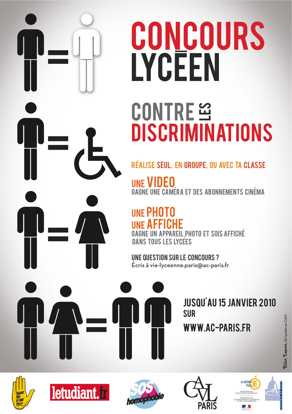 Concours lyc en contre les discriminations Demactive Conseil Concours lyc en contre les discriminations Demactive Conseil